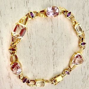 14K Kunzite Bracelet